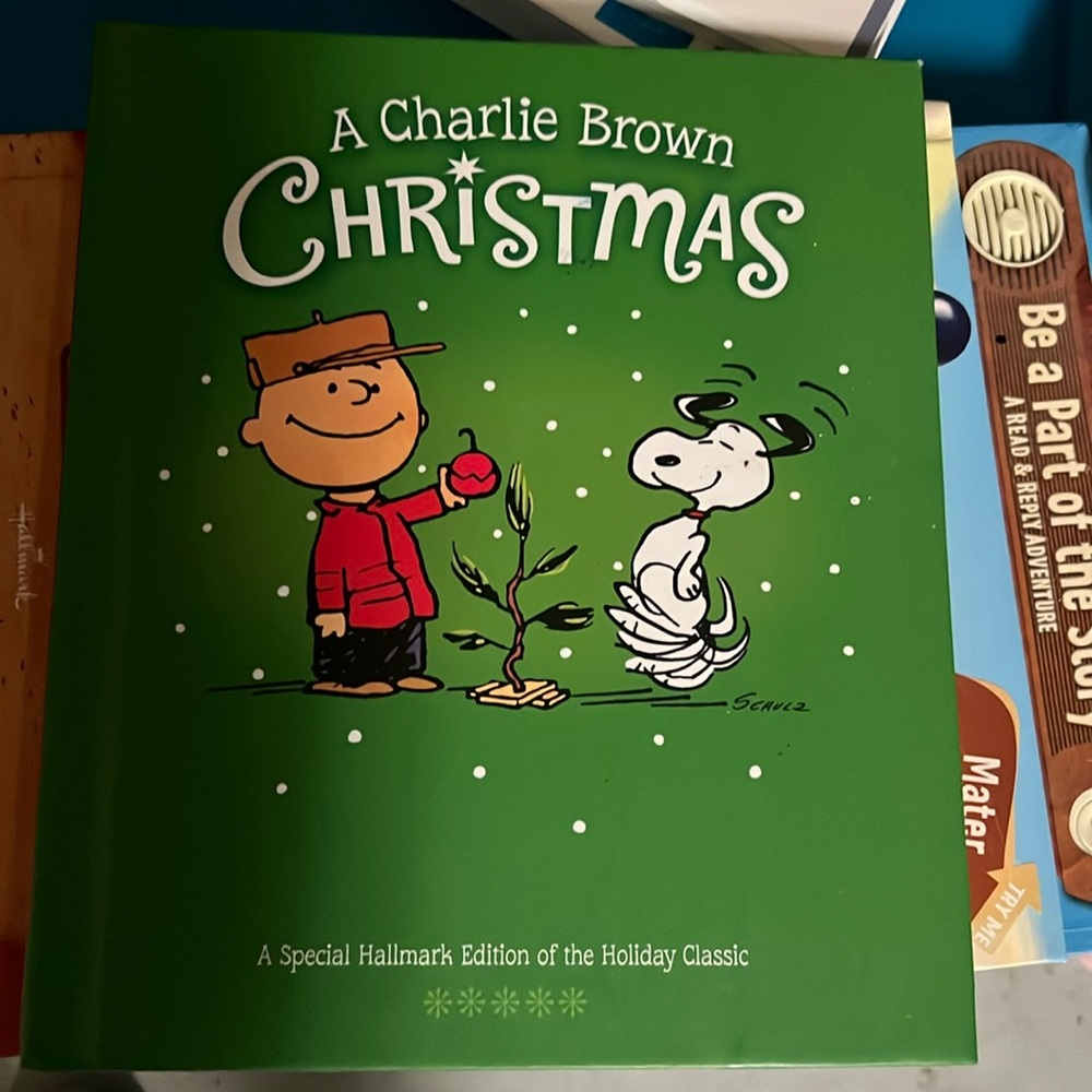 A Charlie Brown Christmas story telling nook( not tested.